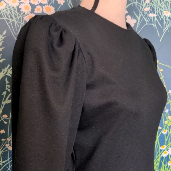 80s Goth Prom Dress By go vicki! - Picture 4 of 6